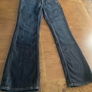 Banana Republic Dark Blue Flare Jeans